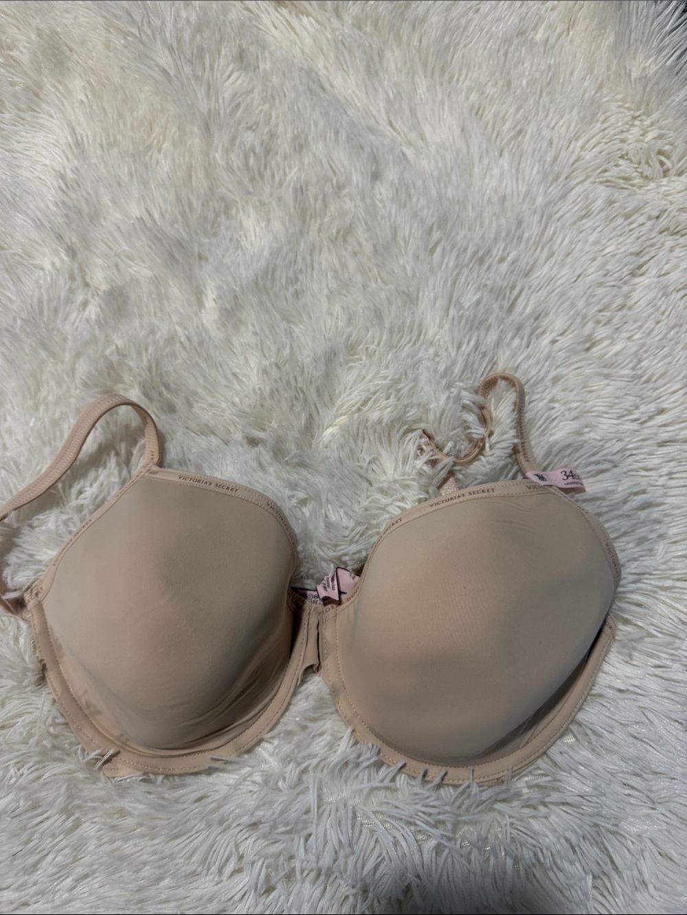 Victoria's Secret Nude Push-Up T-Shirt Bra